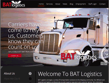 Tablet Screenshot of batlogistics.com